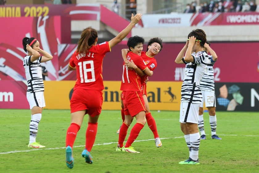 关于韩国女足惊艳表现，轻松闯进亚洲杯决赛的信息